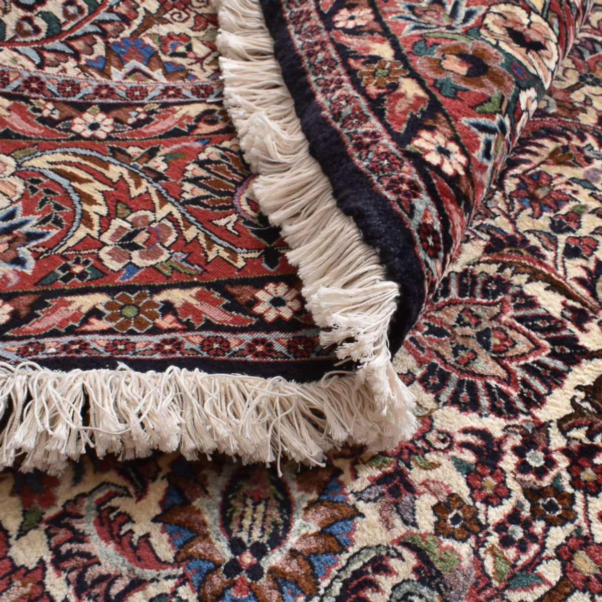 Alfombra persa - Bidjar redondo  - 250 x 250 cm - óxido