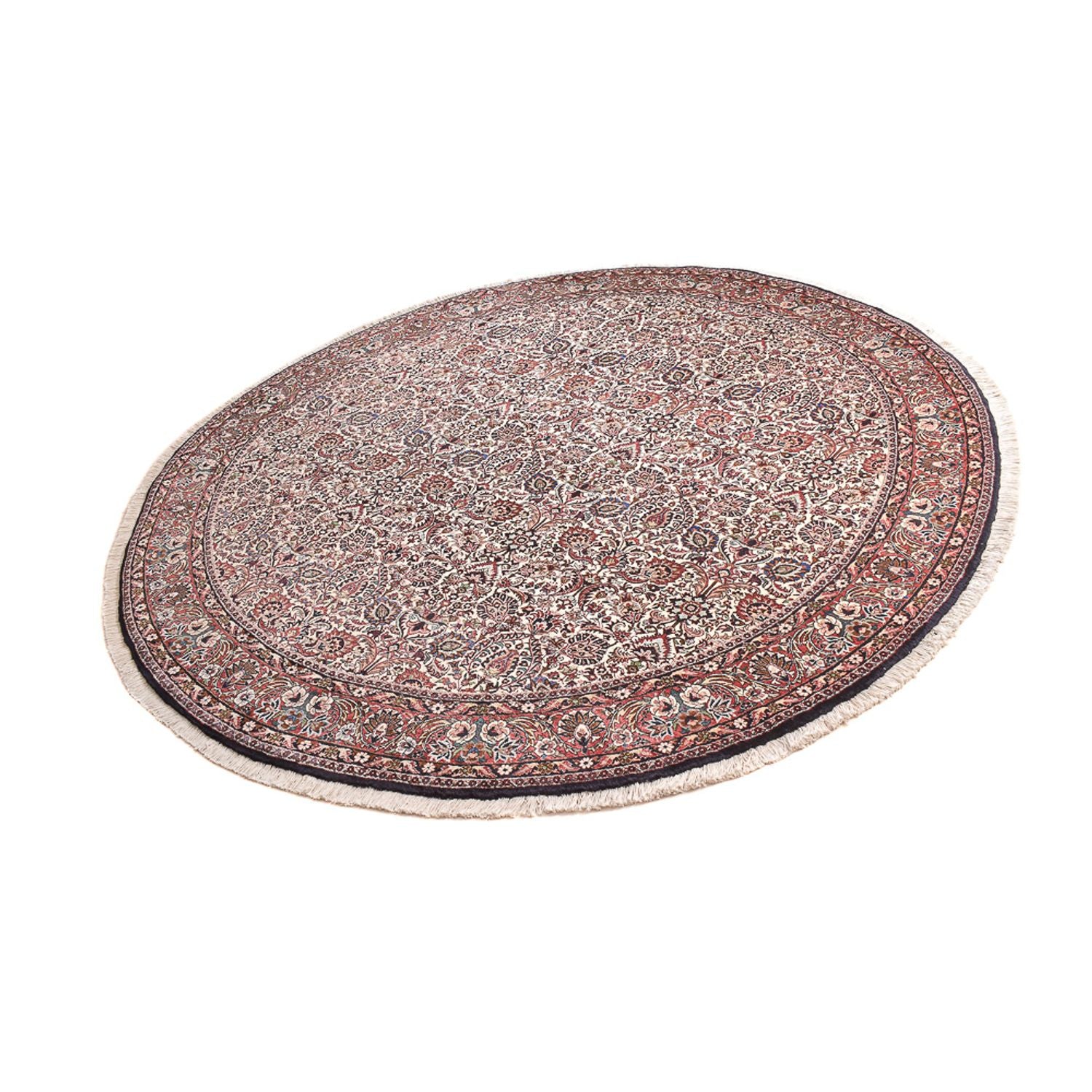 Alfombra persa - Bidjar redondo  - 250 x 250 cm - óxido