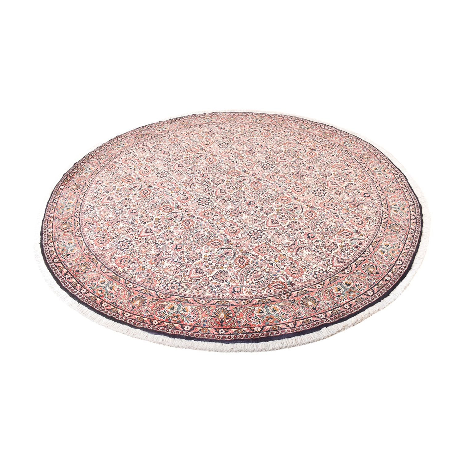Alfombra persa - Bidjar redondo  - 250 x 250 cm - óxido