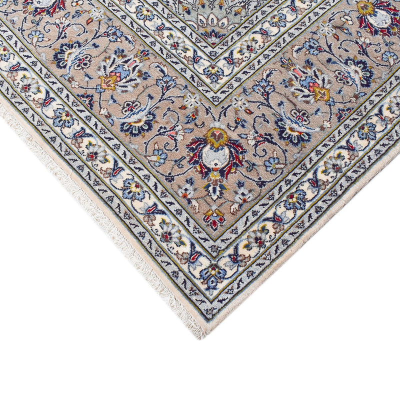Alfombra persa - Keshan - Real - 343 x 250 cm - gris