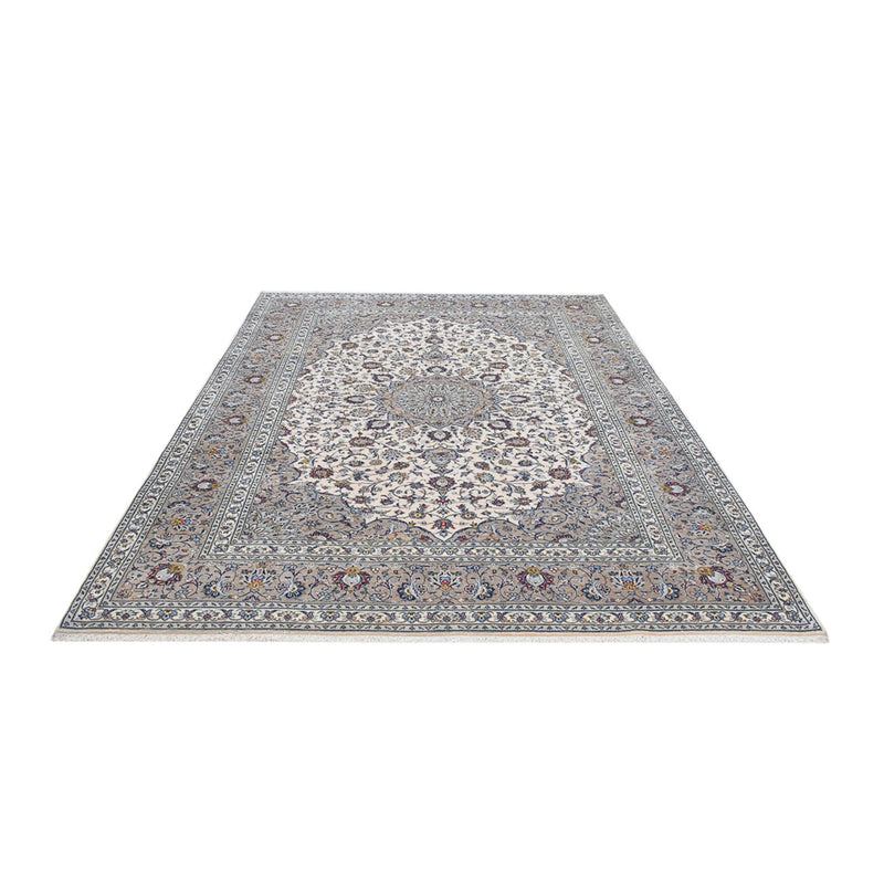 Alfombra persa - Keshan - Real - 343 x 250 cm - gris