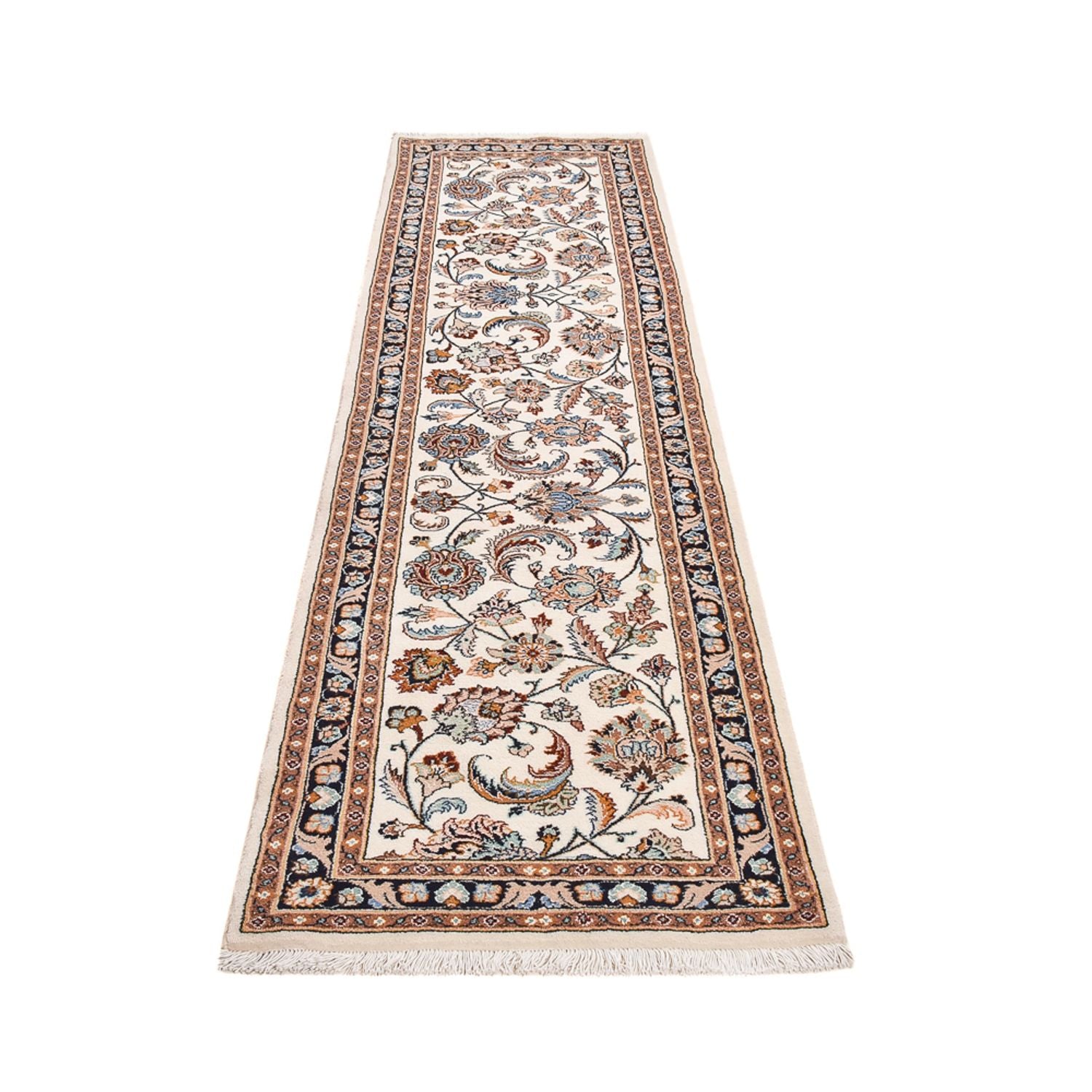 Alfombra de pasillo Alfombra persa - Nómada - 320 x 88 cm - crema