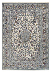 Alfombra persa - Keshan - Real - 346 x 246 cm - gris