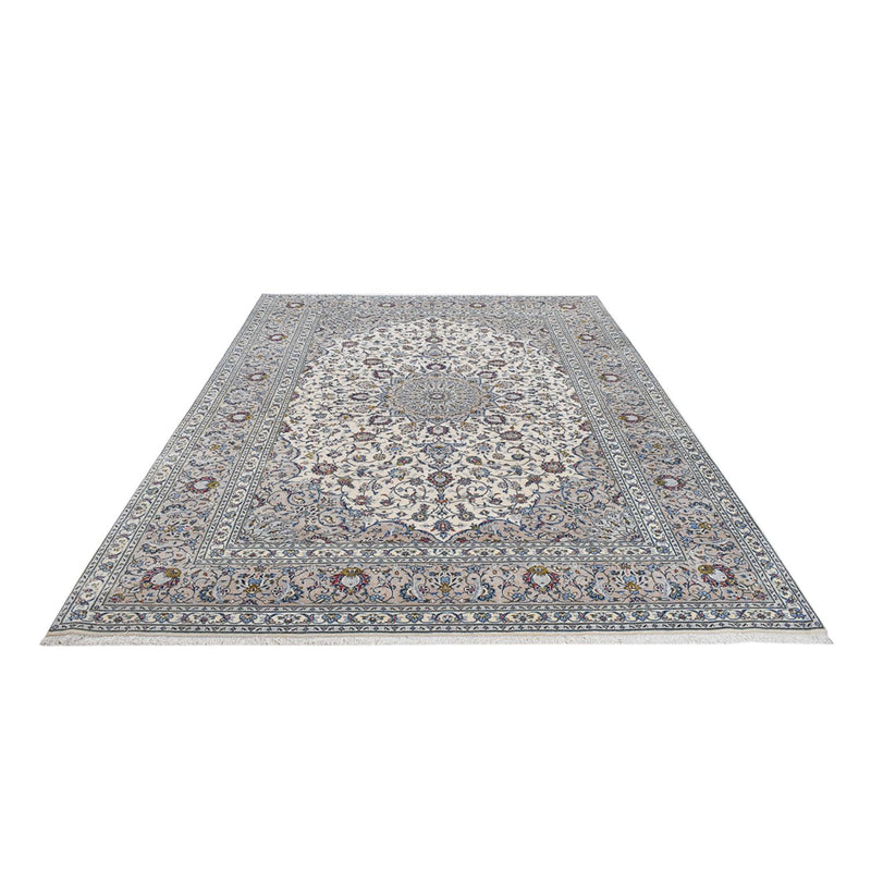 Alfombra persa - Keshan - Real - 346 x 246 cm - gris