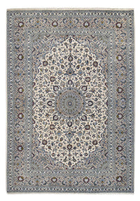 Alfombra persa - Keshan - Real - 350 x 240 cm - gris