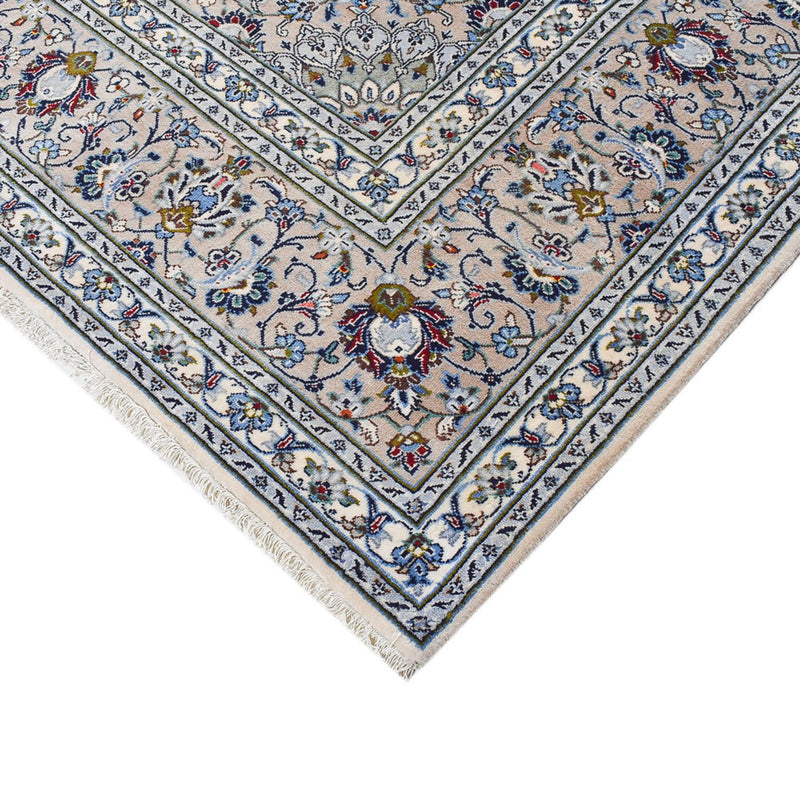 Alfombra persa - Keshan - Real - 350 x 240 cm - gris