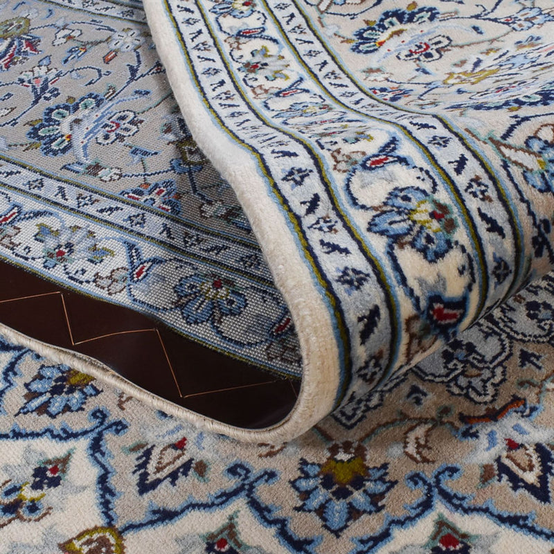 Alfombra persa - Keshan - Real - 350 x 240 cm - gris