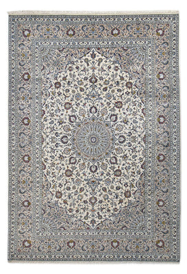 Alfombra persa - Keshan - Real - 354 x 244 cm - gris