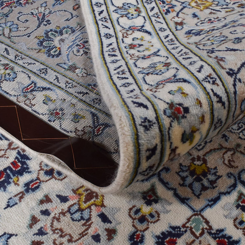 Alfombra persa - Keshan - Real - 354 x 244 cm - gris