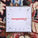 Alfombra persa - Bidjar redondo  - 400 x 400 cm - óxido