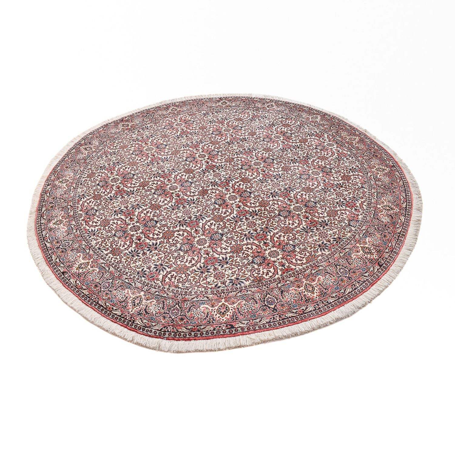 Alfombra persa - Bidjar redondo  - 245 x 245 cm - óxido