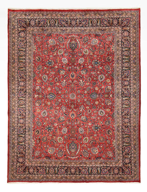 Alfombra persa - Clásica - 394 x 298 cm - rojo