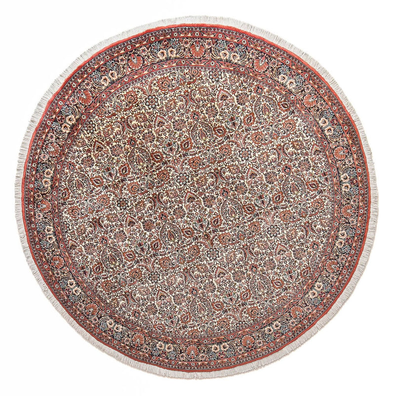 Alfombra persa - Bidjar redondo  - 250 x 250 cm - óxido