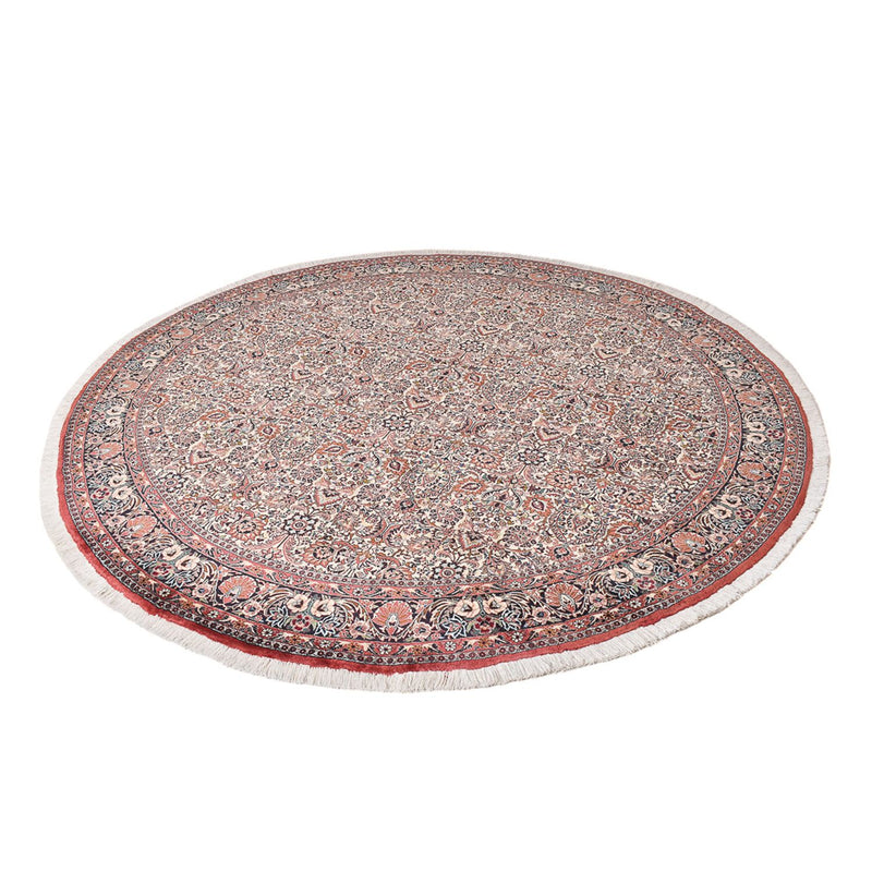 Alfombra persa - Bidjar redondo  - 250 x 250 cm - óxido