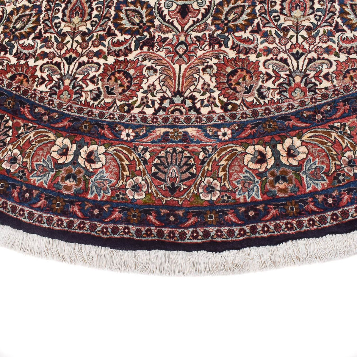 Alfombra persa - Bidjar redondo  - 250 x 250 cm - óxido