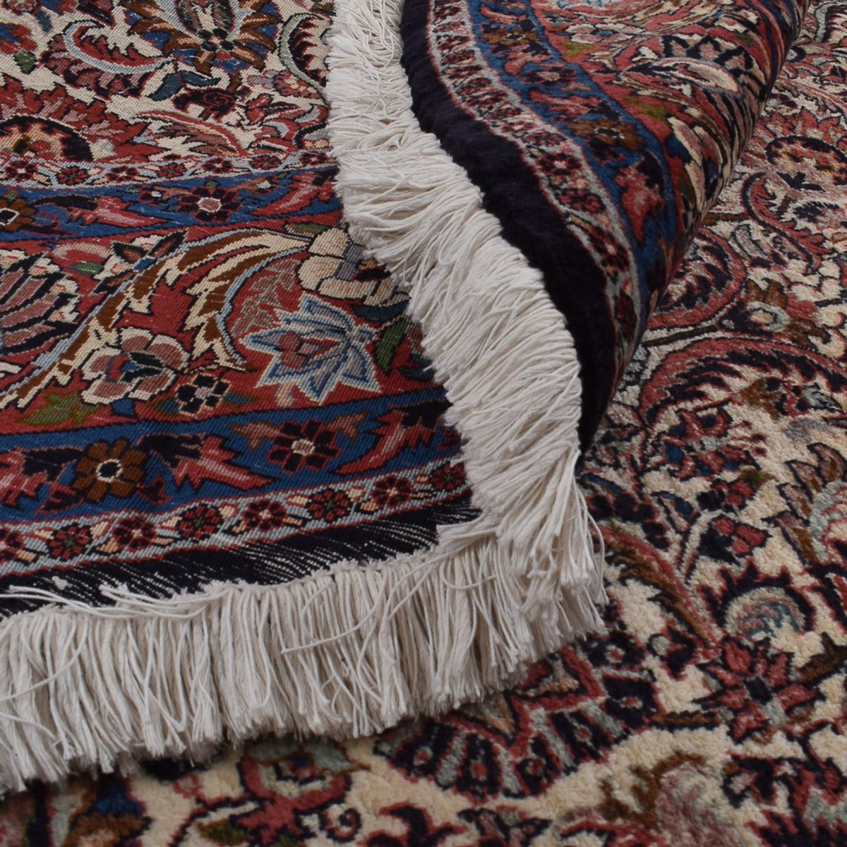 Alfombra persa - Bidjar redondo  - 250 x 250 cm - óxido