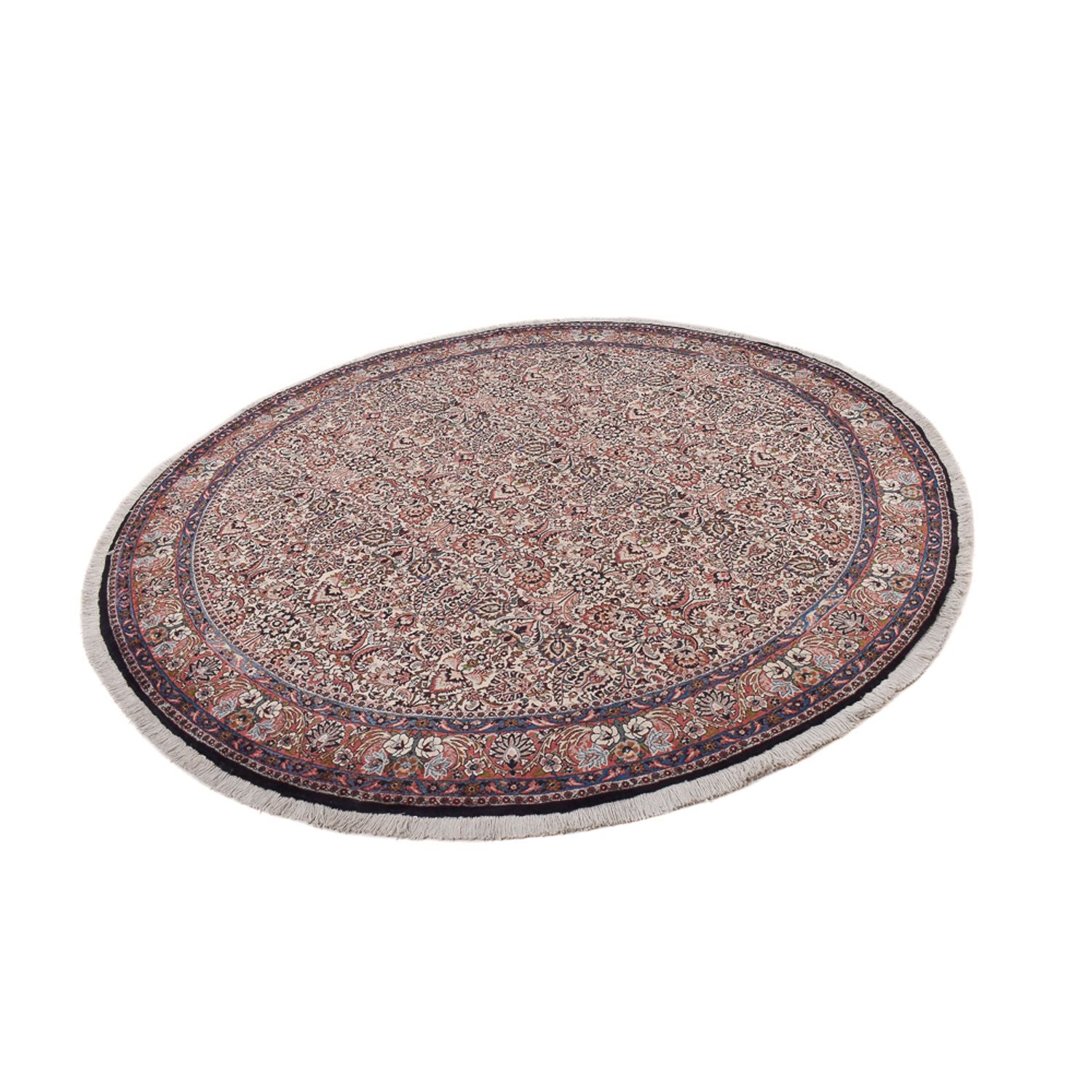Alfombra persa - Bidjar redondo  - 250 x 250 cm - óxido