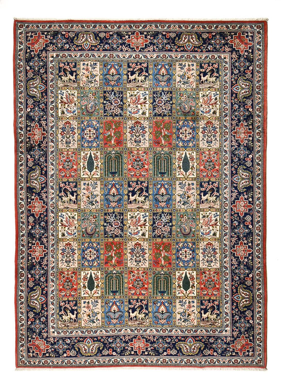 Alfombra persa - Nómada - 359 x 254 cm - multicolor