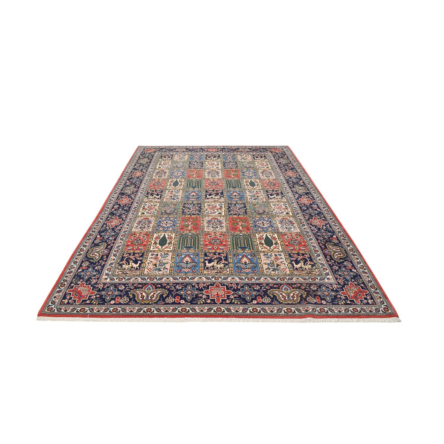 Alfombra persa - Nómada - 359 x 254 cm - multicolor