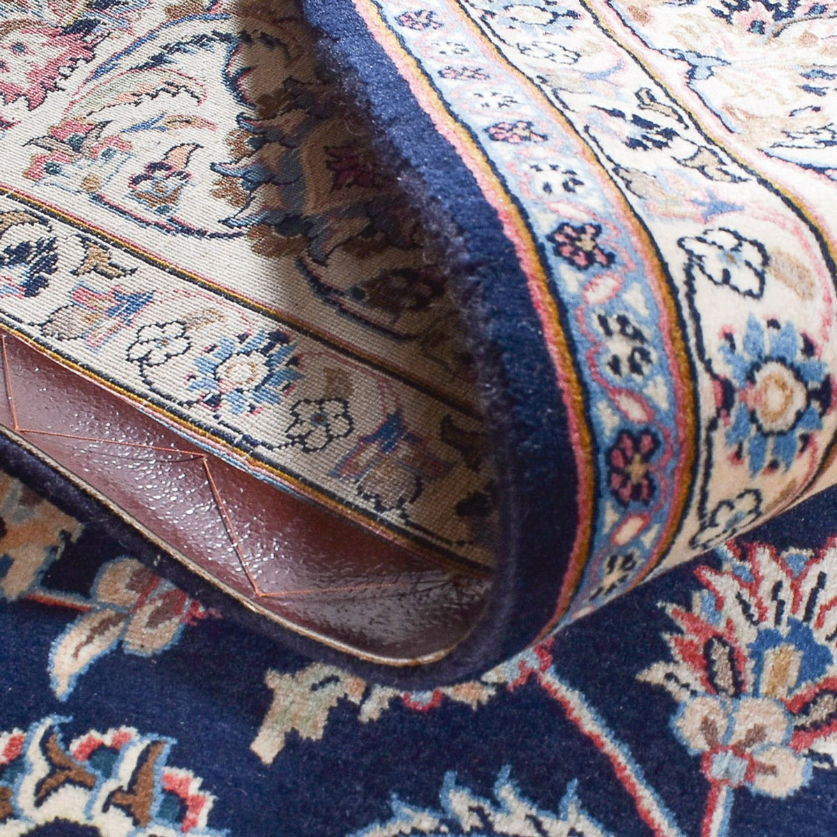 Alfombra persa - Clásica - 348 x 243 cm - azul oscuro