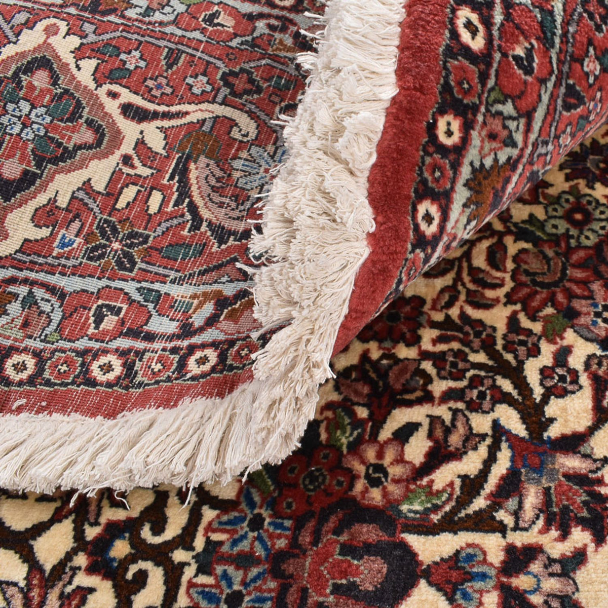 Alfombra persa - Bidjar redondo  - 300 x 300 cm - óxido