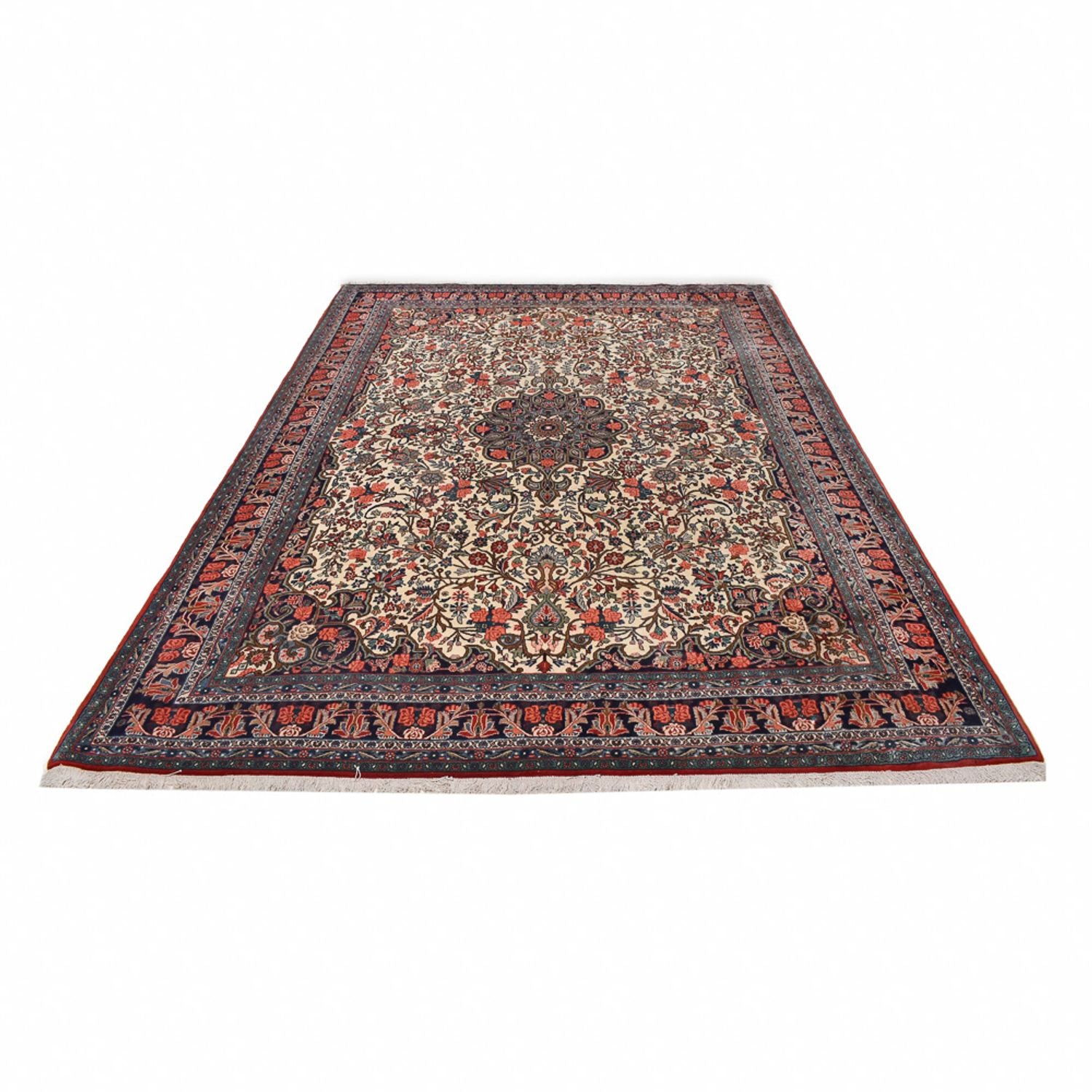 Alfombra persa - Bidjar - 303 x 222 cm - arena