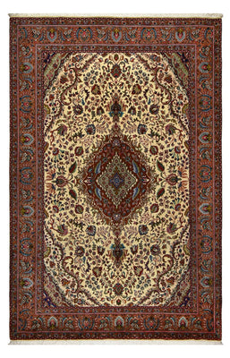 Alfombra Persa - Tabriz - Real - 312 x 206 cm - beige oscuro