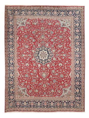 Alfombra persa - Real - 385 x 298 cm - rojo