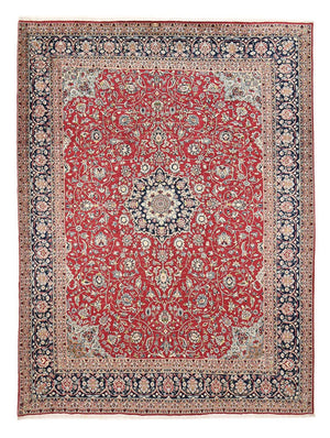 Alfombra persa - Real - 385 x 298 cm - rojo