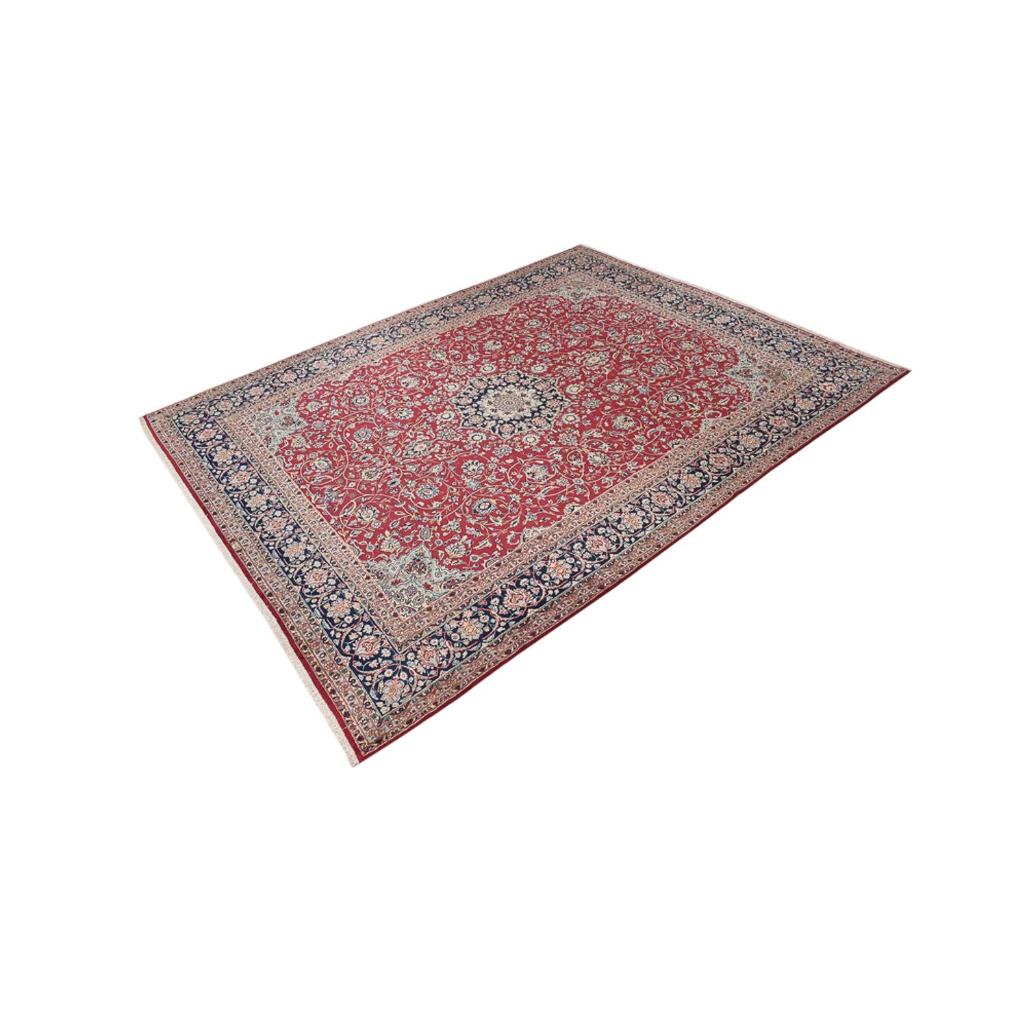Alfombra persa - Real - 385 x 298 cm - rojo