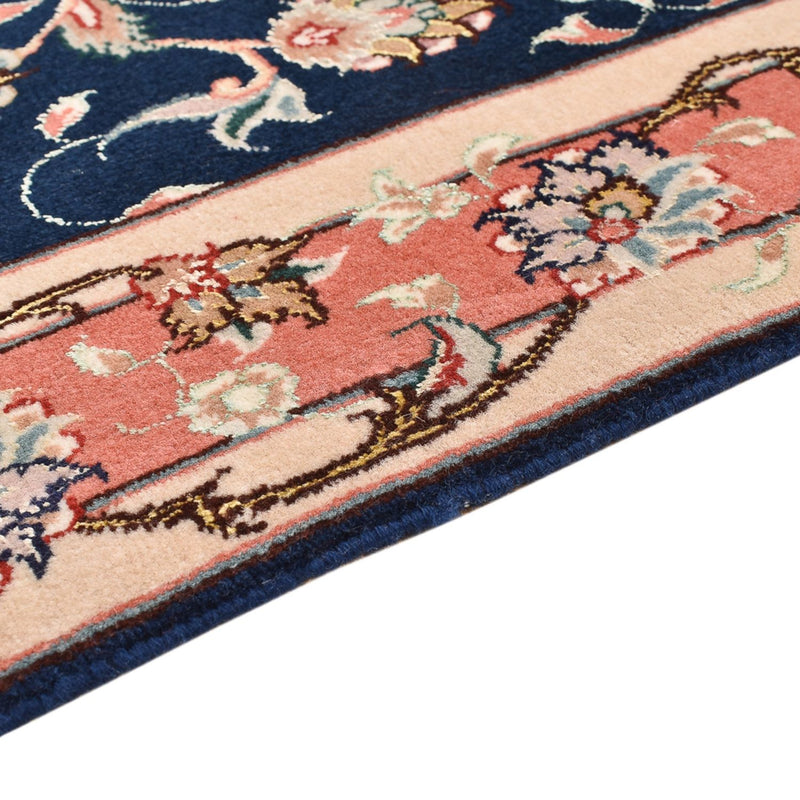 Alfombra de pasillo Alfombra Persa - Tabriz - Real - 191 x 78 cm - azul oscuro