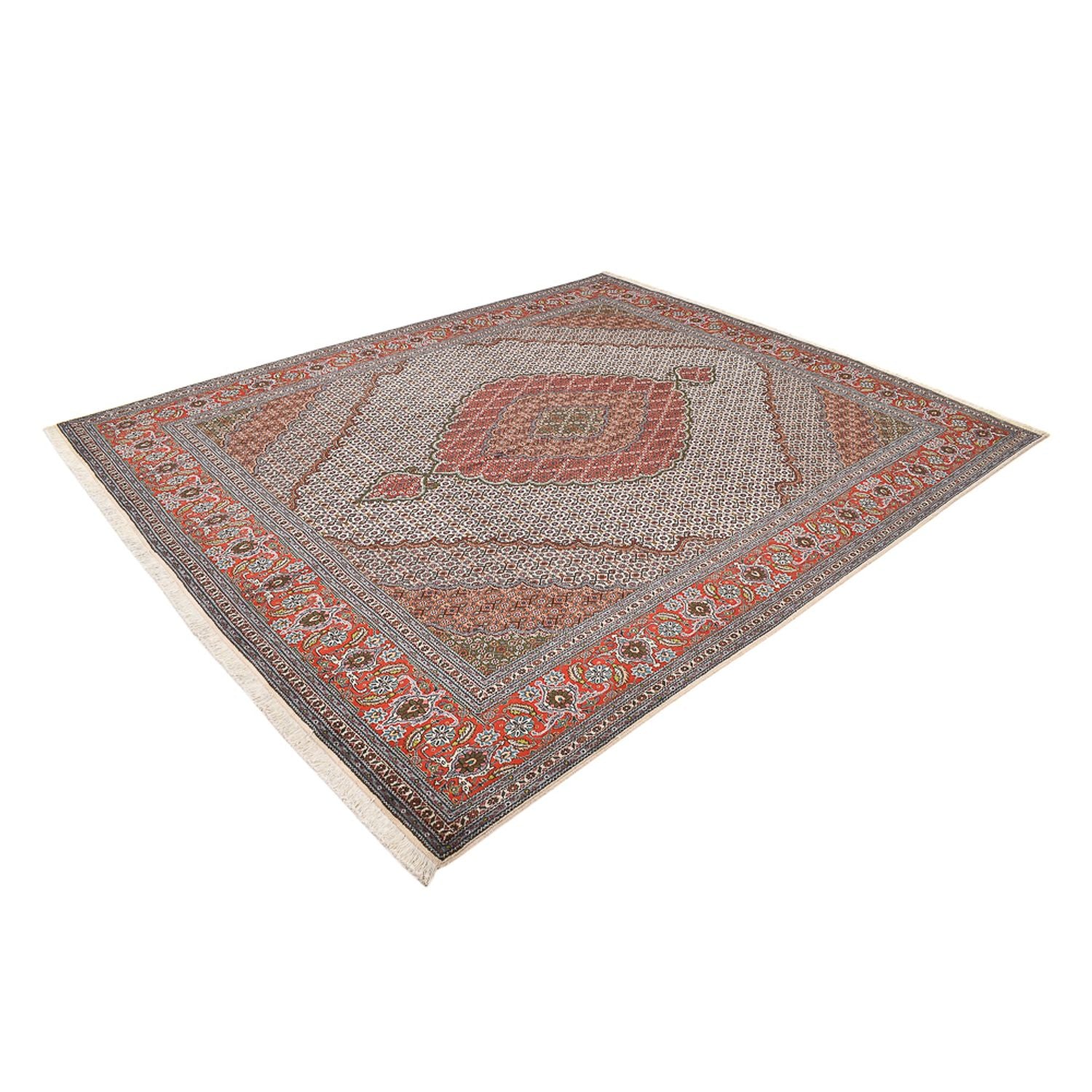 Alfombra Persa - Tabriz - Real - 310 x 258 cm - óxido