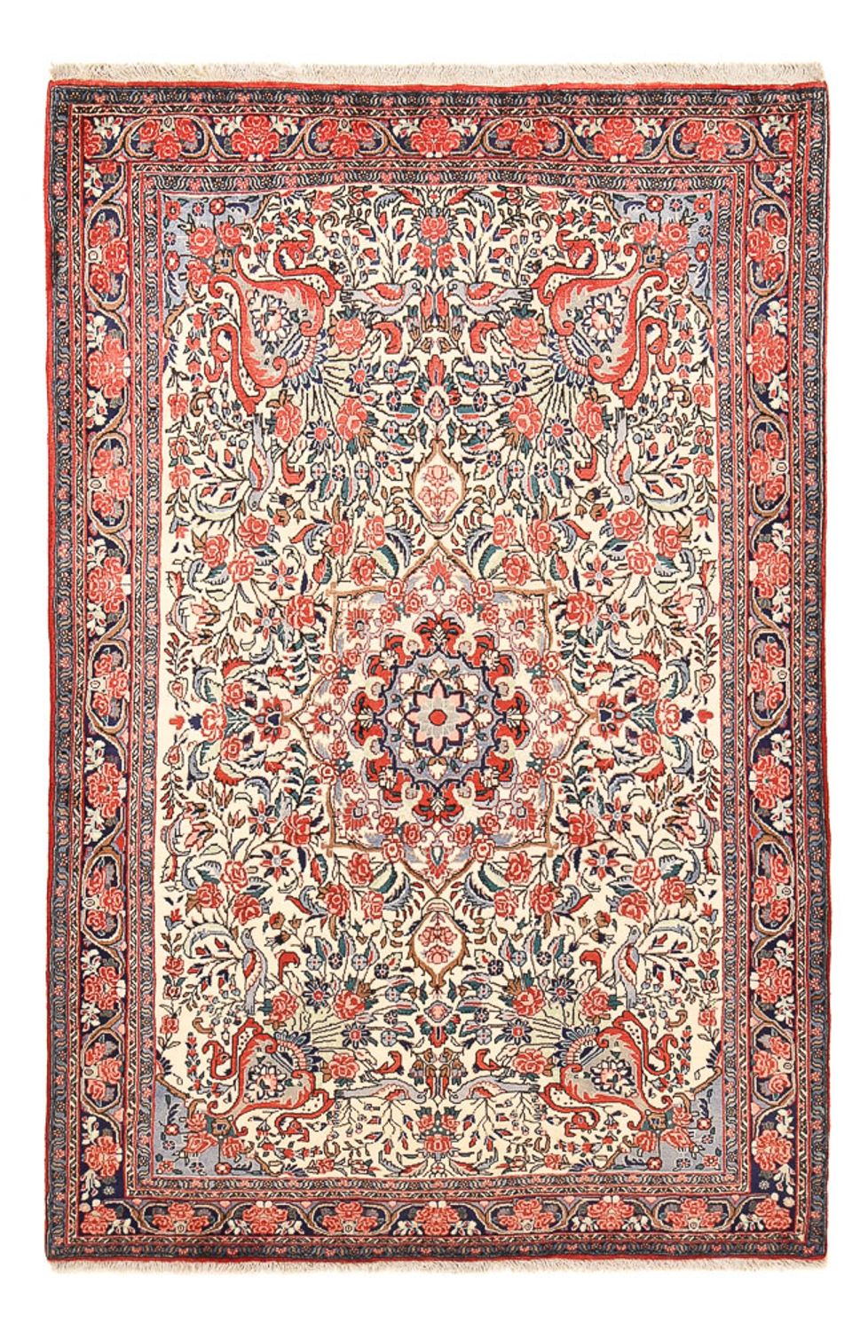 Alfombra persa - Bidjar - 216 x 140 cm - arena