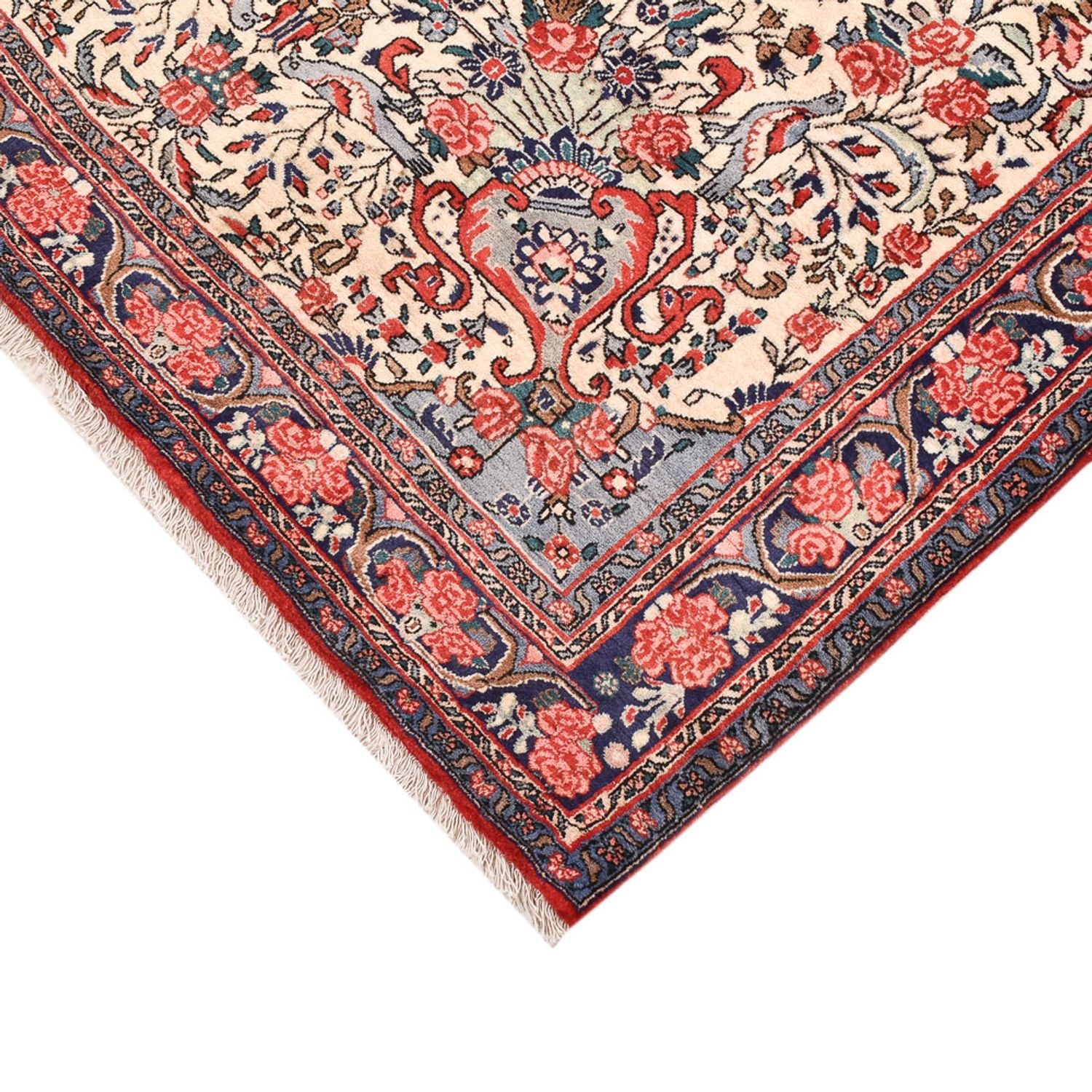 Alfombra persa - Bidjar - 216 x 140 cm - arena
