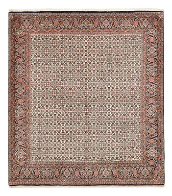 Alfombra persa - Bidjar - 243 x 210 cm - marrón claro