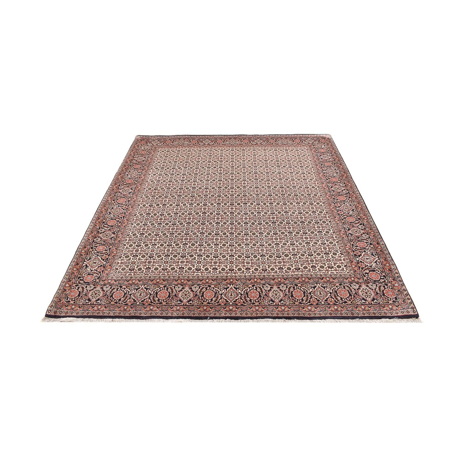 Alfombra persa - Bidjar - 243 x 210 cm - marrón claro