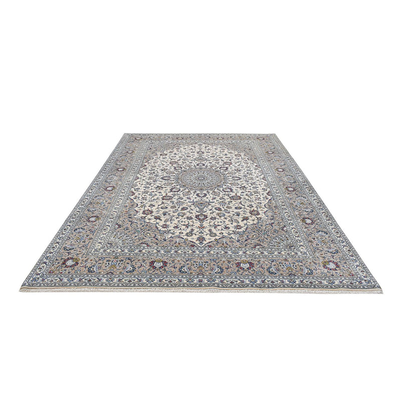Alfombra persa - Keshan - Real - 354 x 240 cm - gris