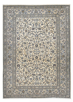 Alfombra persa - Keshan - Real - 351 x 250 cm - gris