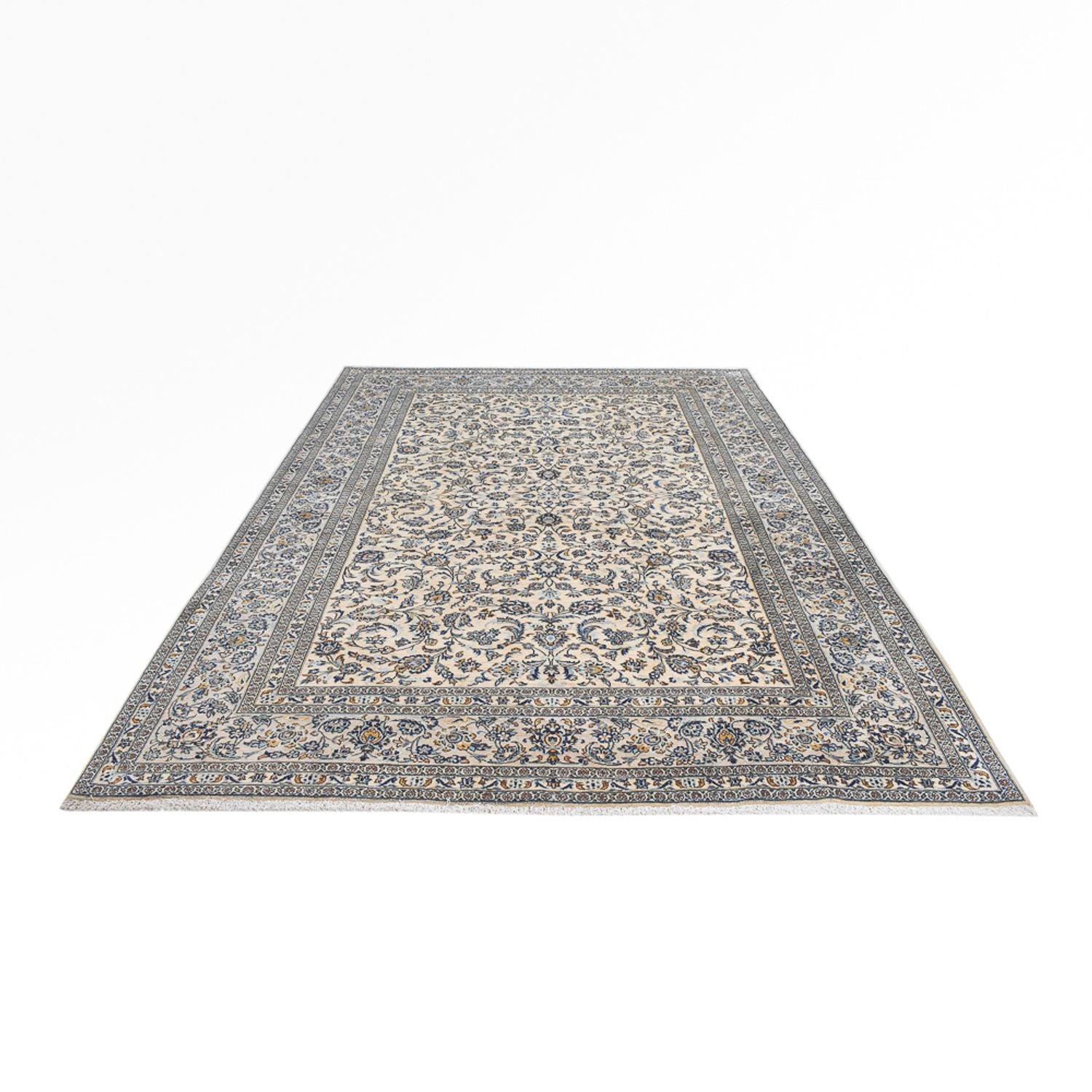 Alfombra persa - Keshan - Real - 351 x 250 cm - gris