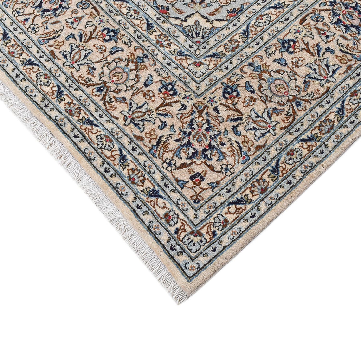 Alfombra persa - Keshan - Real - 358 x 250 cm - gris
