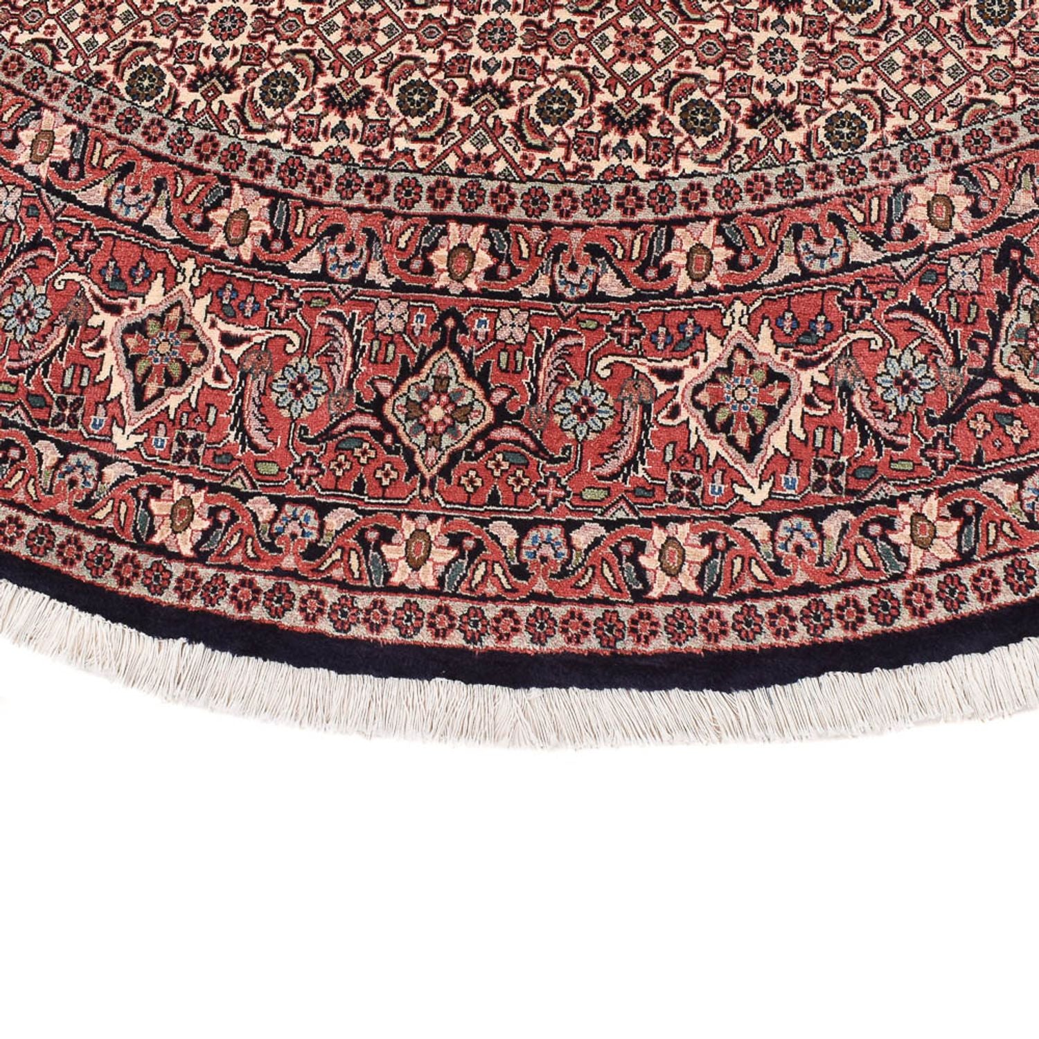 Alfombra persa - Bidjar redondo  - 250 x 250 cm - óxido