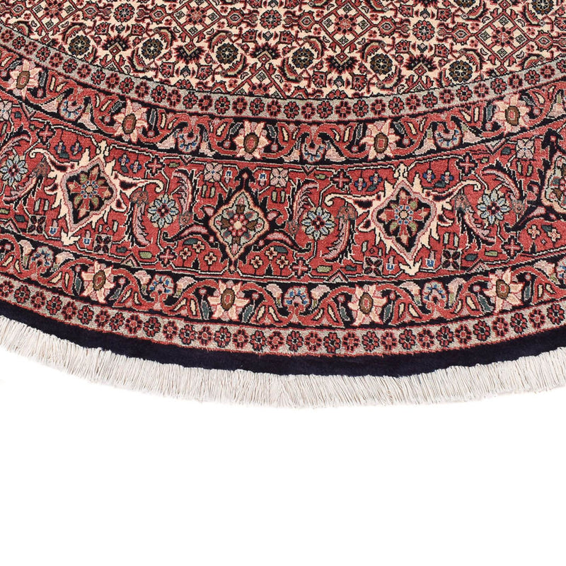 Alfombra persa - Bidjar redondo  - 250 x 250 cm - óxido