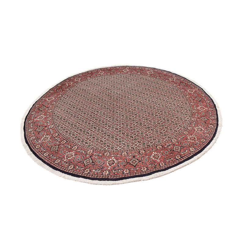 Alfombra persa - Bidjar redondo  - 250 x 250 cm - óxido