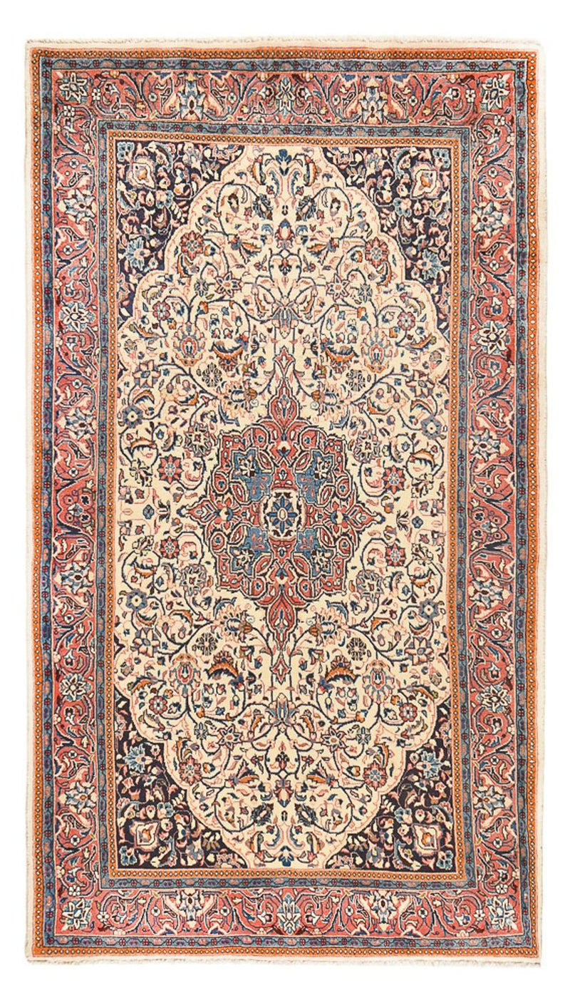 Alfombra de pasillo Alfombra persa - Nómada - 226 x 129 cm - beige claro