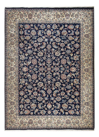 Alfombra persa - Clásica - 352 x 246 cm - azul oscuro