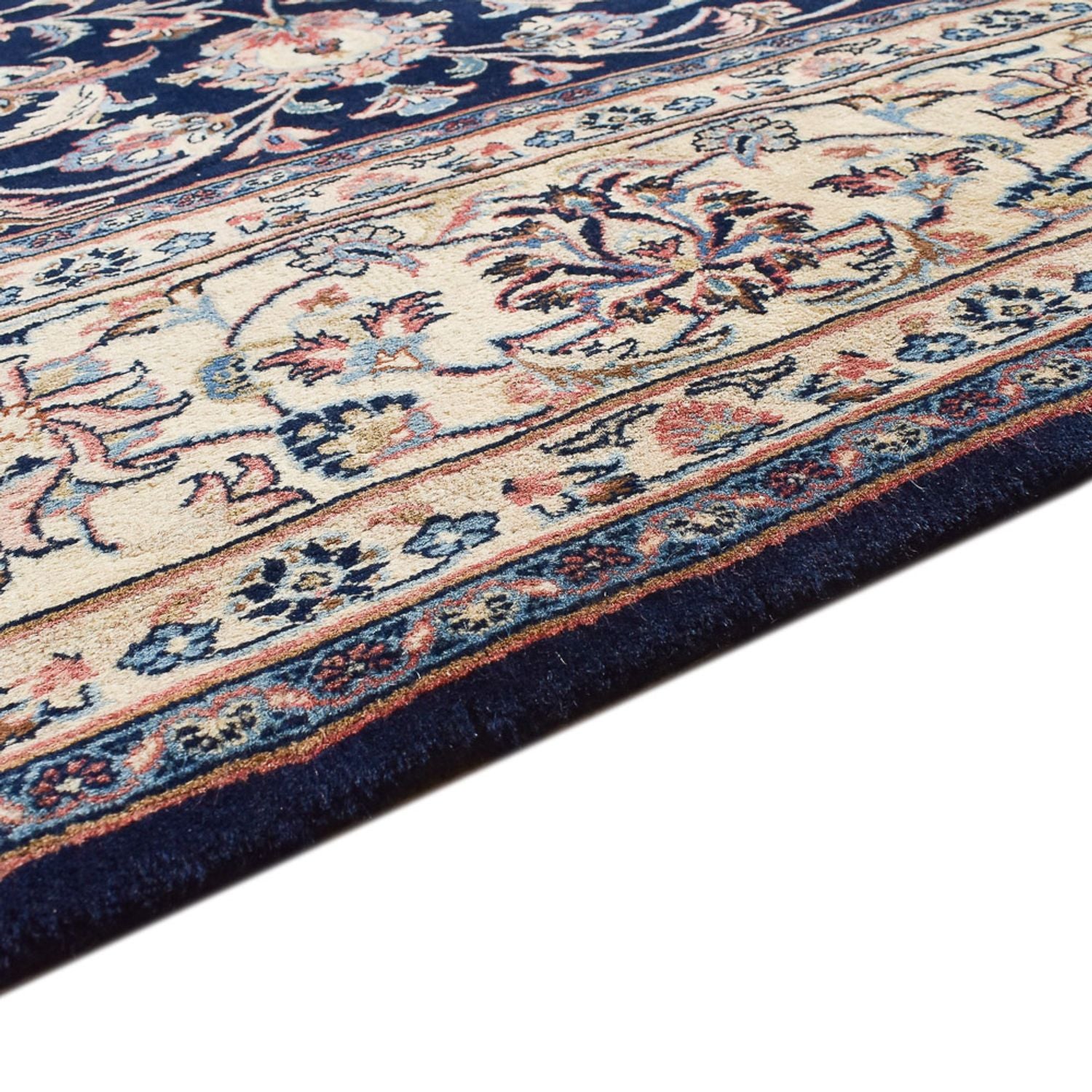 Alfombra persa - Clásica - 352 x 246 cm - azul oscuro