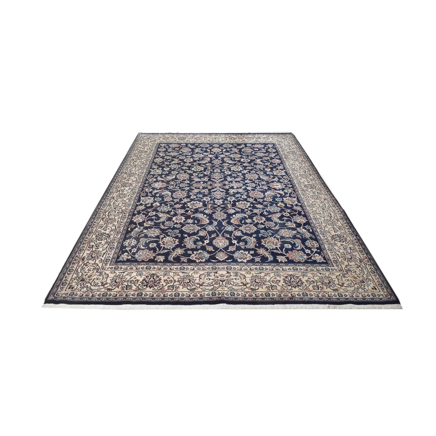 Alfombra persa - Clásica - 352 x 246 cm - azul oscuro