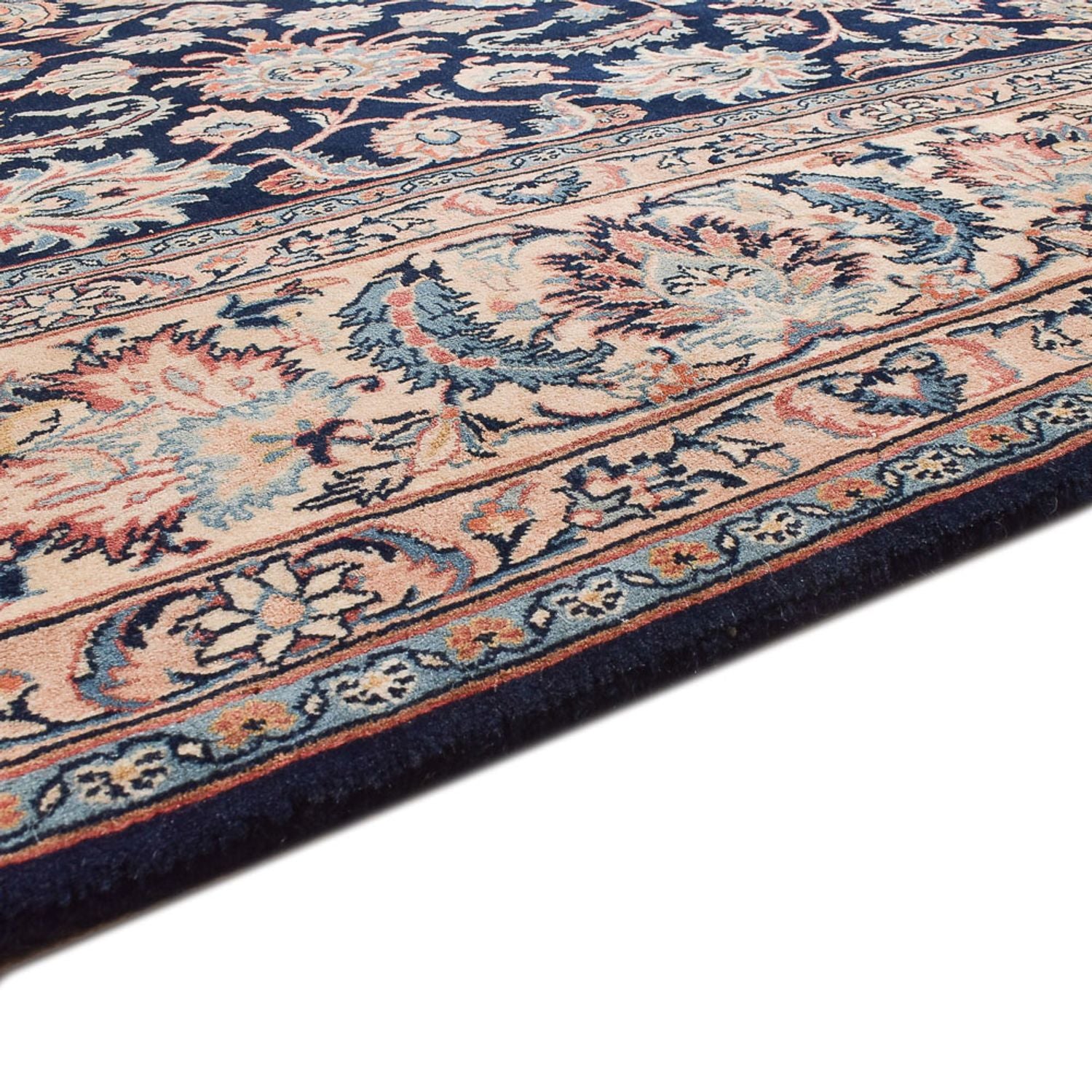 Alfombra persa - Clásica - 368 x 244 cm - azul oscuro