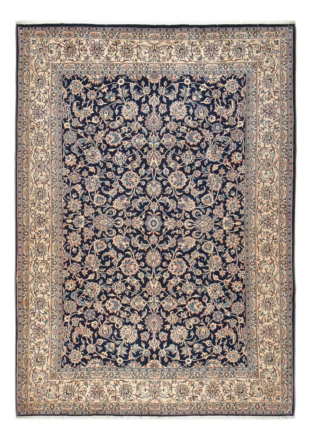 Alfombra persa - Clásica - 350 x 245 cm - azul oscuro