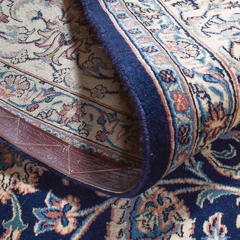 Alfombra persa - Clásica - 350 x 245 cm - azul oscuro